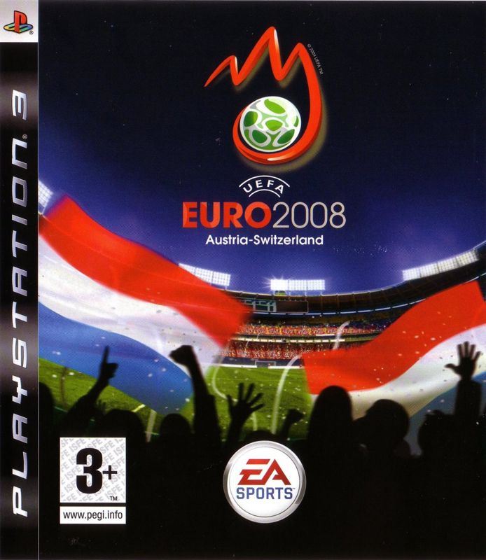 UEFA Euro 2008 box art for Playstation 3
